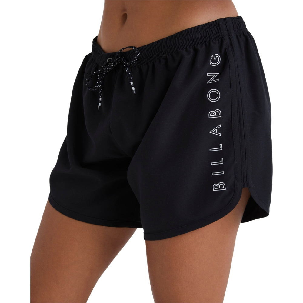 Billabong Womens Black Board Shorts Womens Board Shorts Billabong