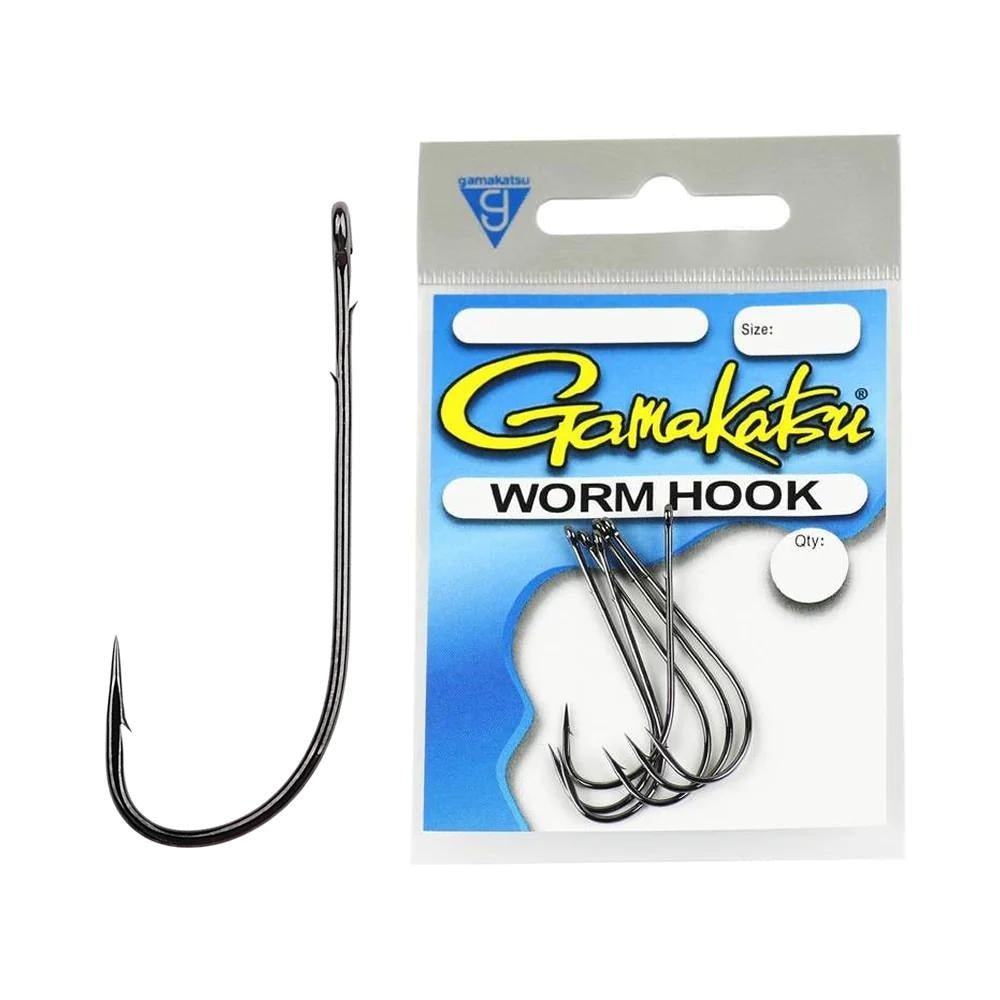 Gamakatsu Worm 325 Micro Game – 8 hameçons offset pour Gamakatsu Worm 325 Micro Game – 8 hameçons offset pour