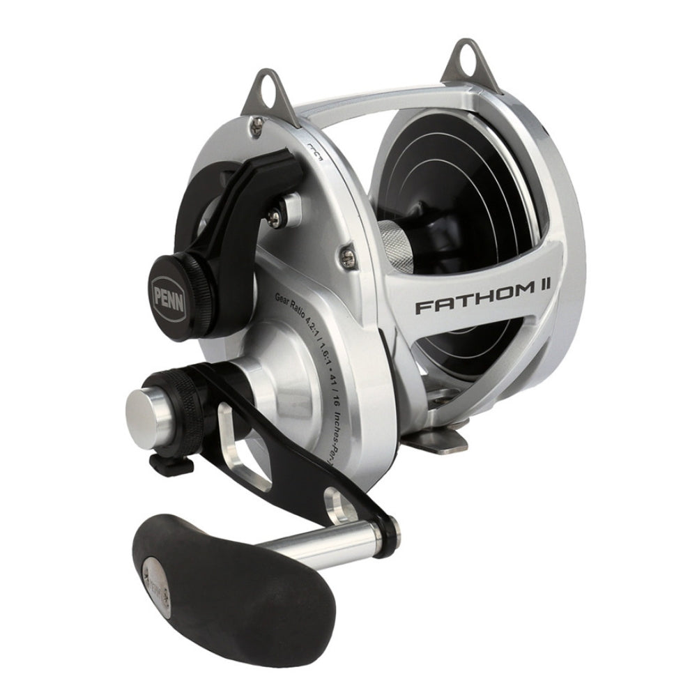 Penn Fathom II Lever Drag 2 Speed Overhead Reel Penn Fathom II Lever Drag 2 Speed Overhead Reel