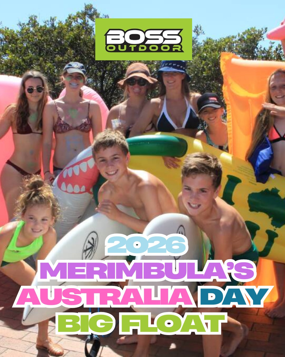 🇦🇺 Merimbula's Australia Day Big Float is Back
