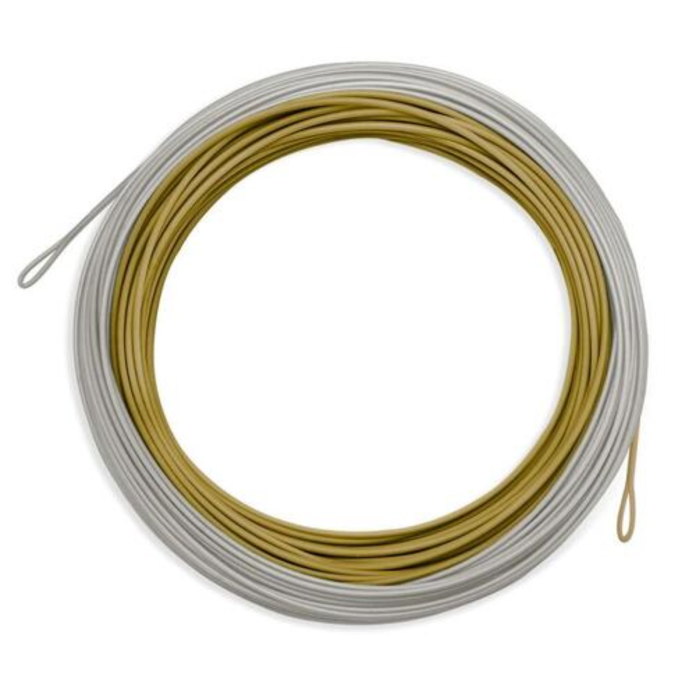 Airflo Superflo Ridge 2.0 – Ligne De Mouche Universelle WF7F – Olive Mousse/chartreuse – 30 Lb