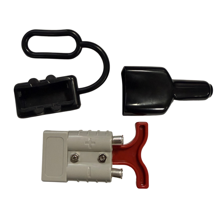 Anderson Plug 12V 50A With Covers & T-Handle