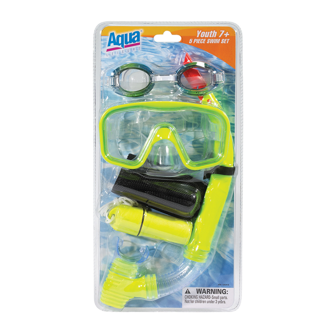 Aqua Leisure Youth 5 Piece Swim Set