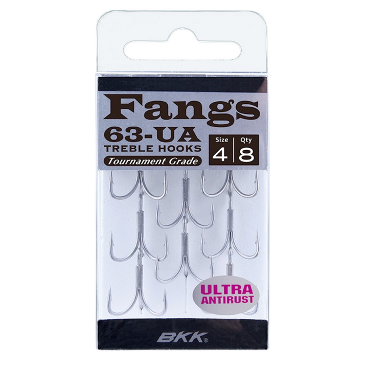 BKK Fangs-63 UA Treble Hooks