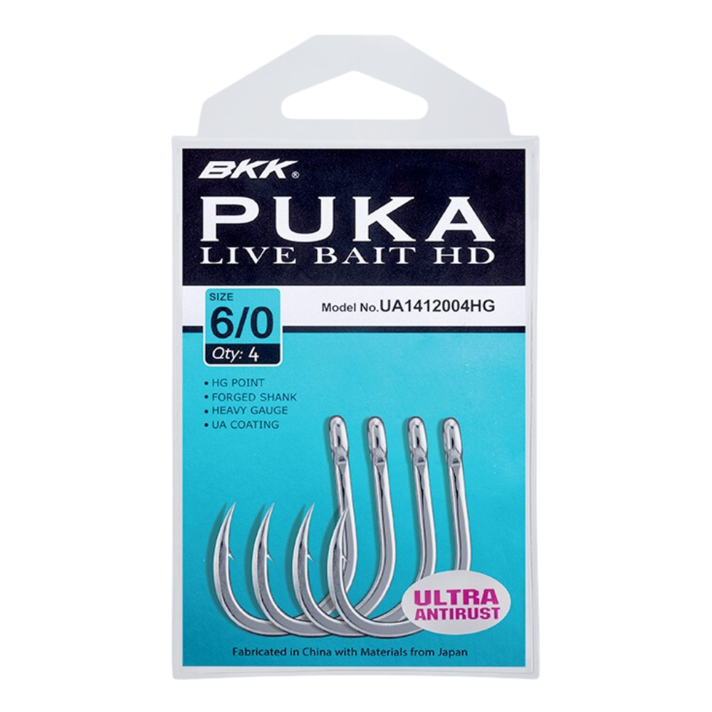 BKK Puka Livebait Hooks