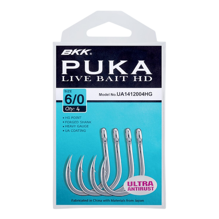BKK Puka Livebait Hooks