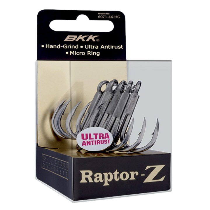 BKK Raptor Z Treble Hooks
