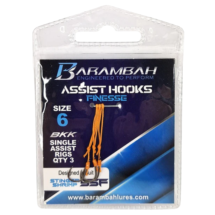 Barambah Lures Single Hook Assist Rigs