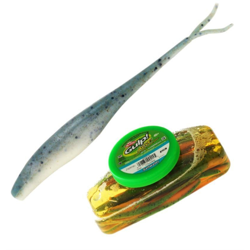 Berkley-Gulp-Alive-Jerk-Shad-Blue-Pepper-Neon