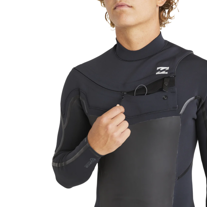 Billabong 302 Absolute Natural + Chest Zip Steamer Wetsuit