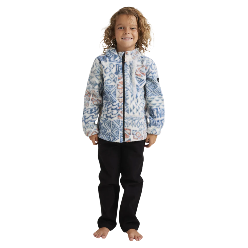 Billabong Boys Boundary Trail Zip Fleece Top