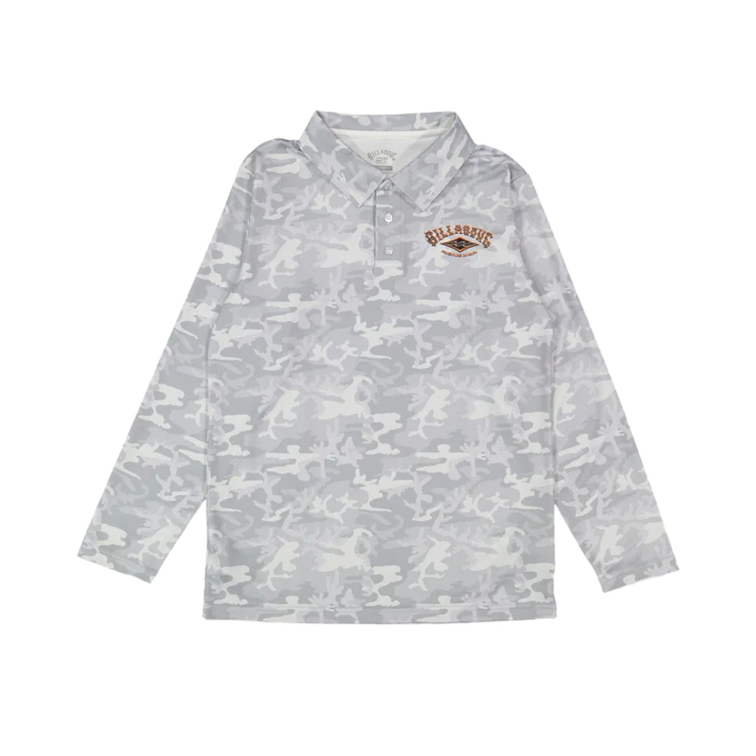 Billabong Boys Fisho Long Sleeve Rash Vest