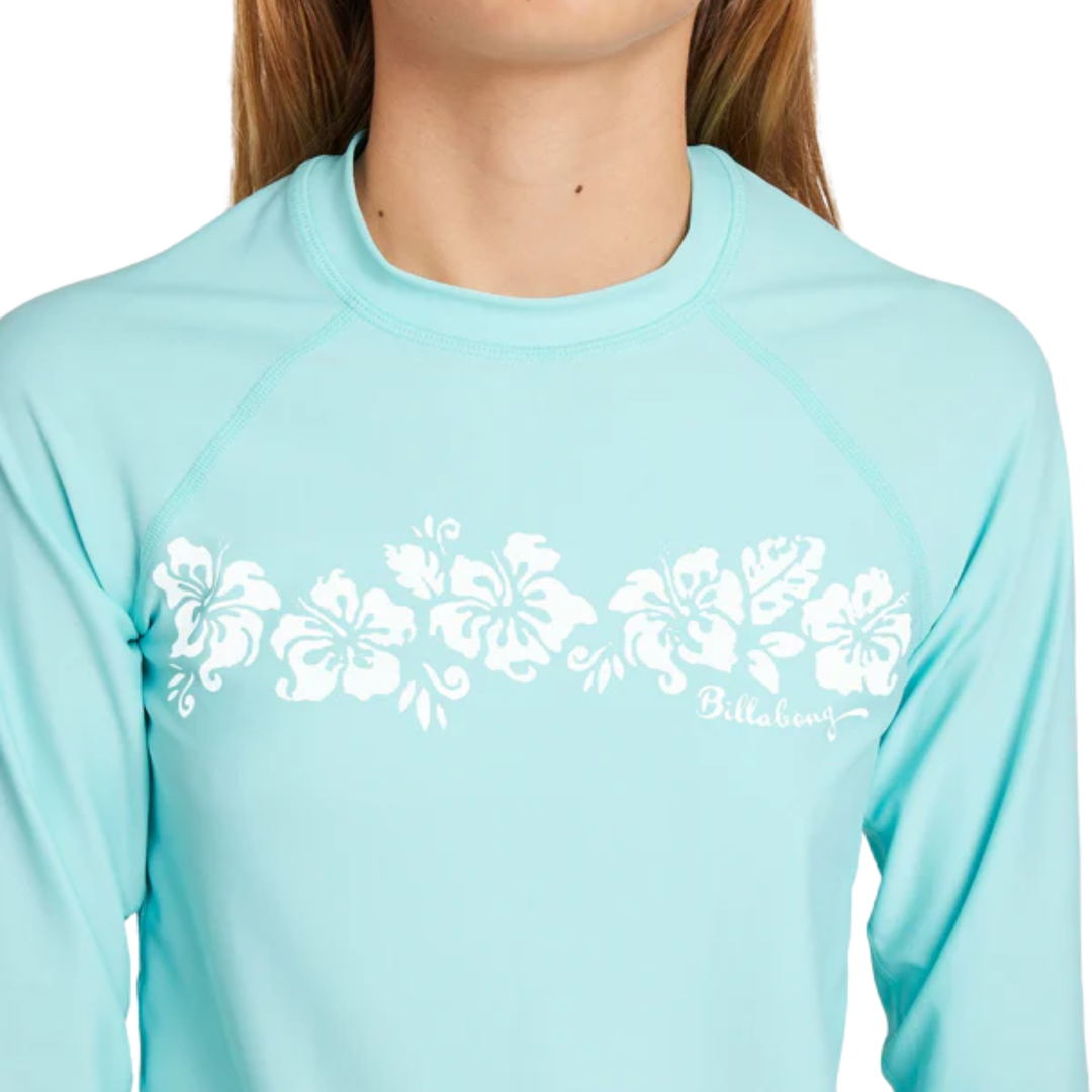 Billabong Girls Heat Wave Long Sleeve Sunshirt