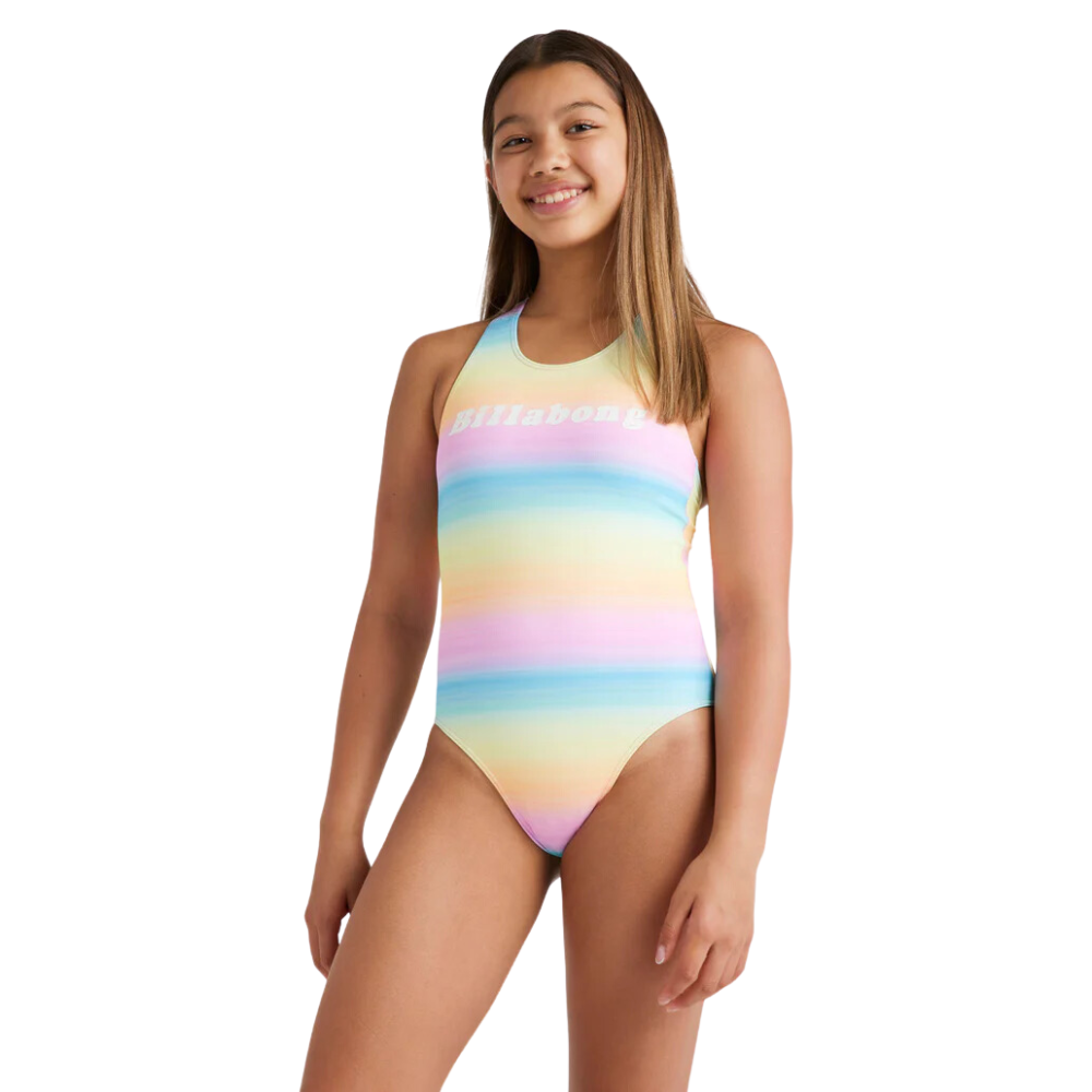 Billabong Girls Vista Dreamin One Piece Swimsuit Boss Outdoor
