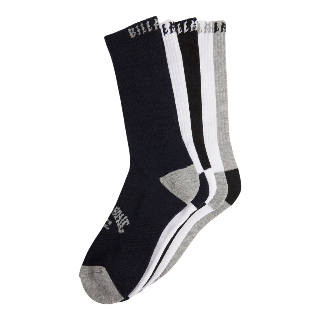 Billabong-Sports-Sock-5-Pack