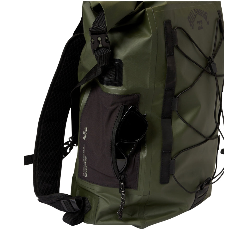 Billabong-Surftrek-Storm-40L-Roll-Top-Wet-Dry-Backpack-Side