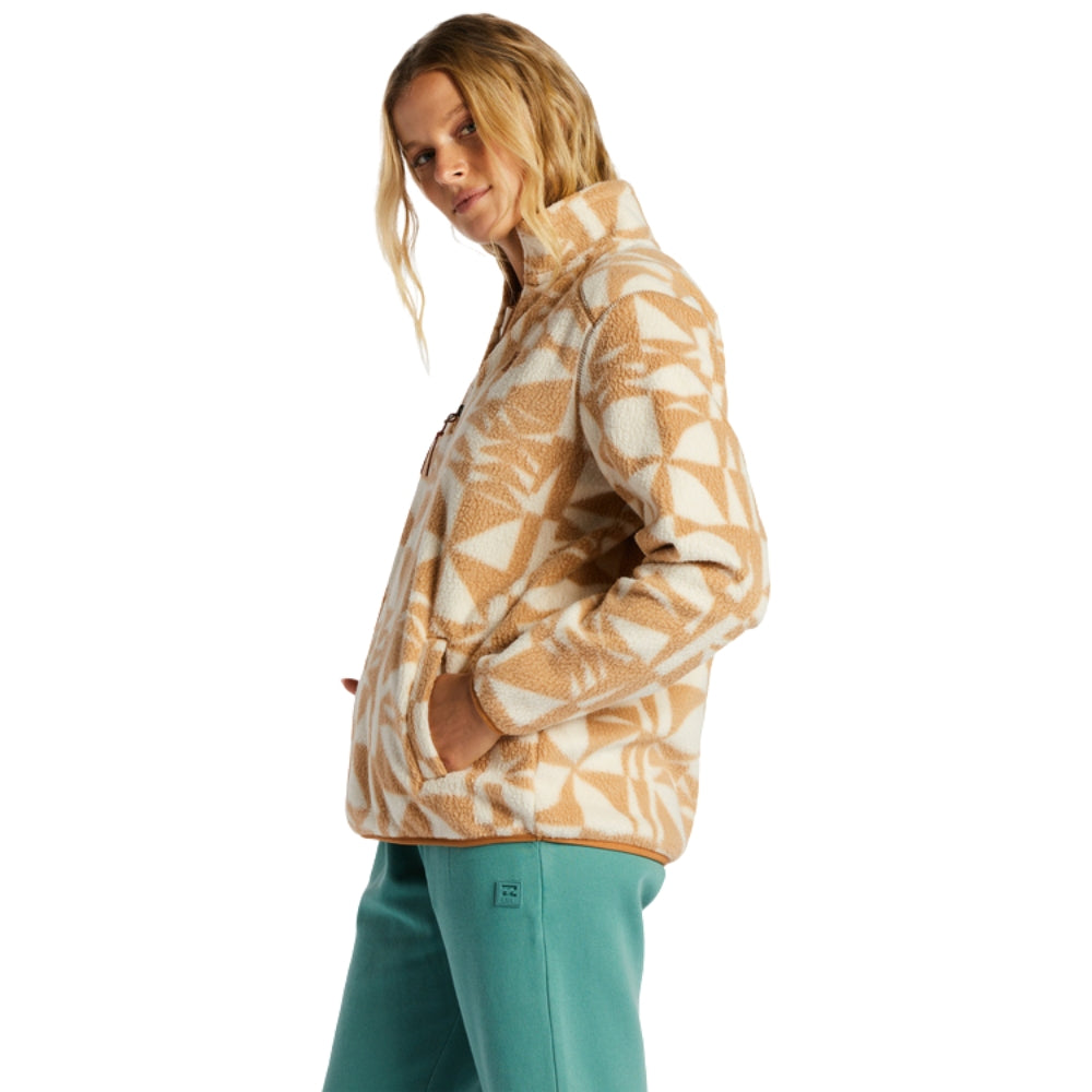 Billabong-Womens-Boundary-Mock-Fleece-Side
