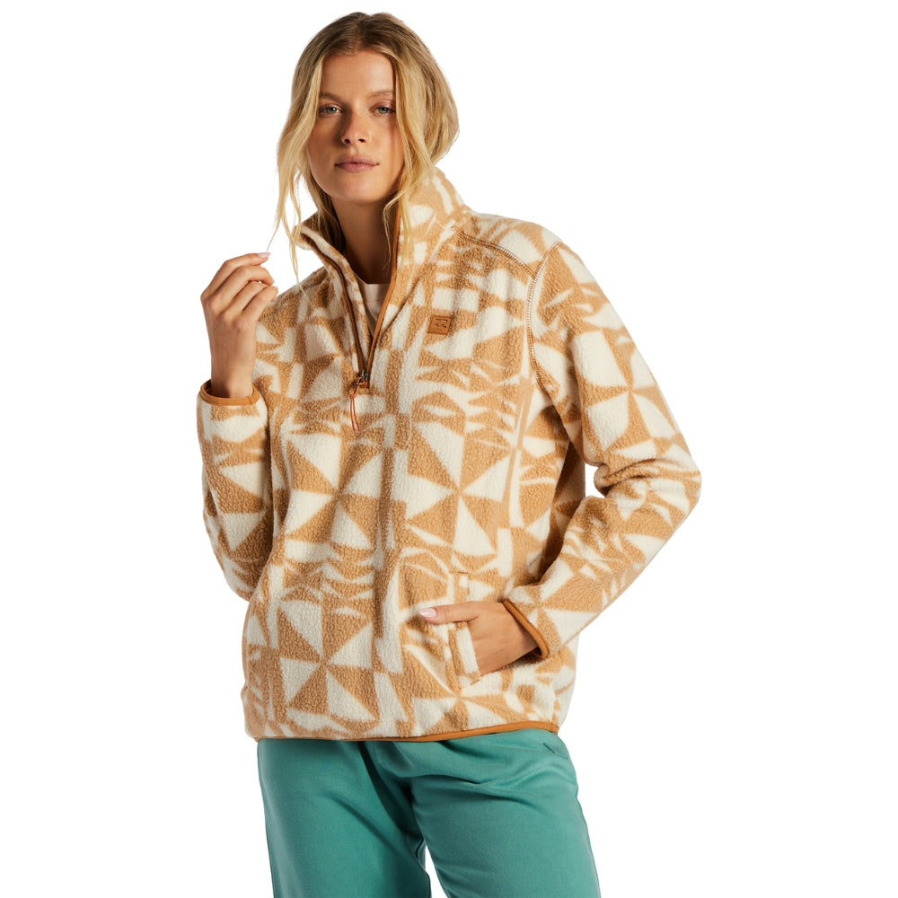 Billabong-Womens-Boundary-Mock-Fleece