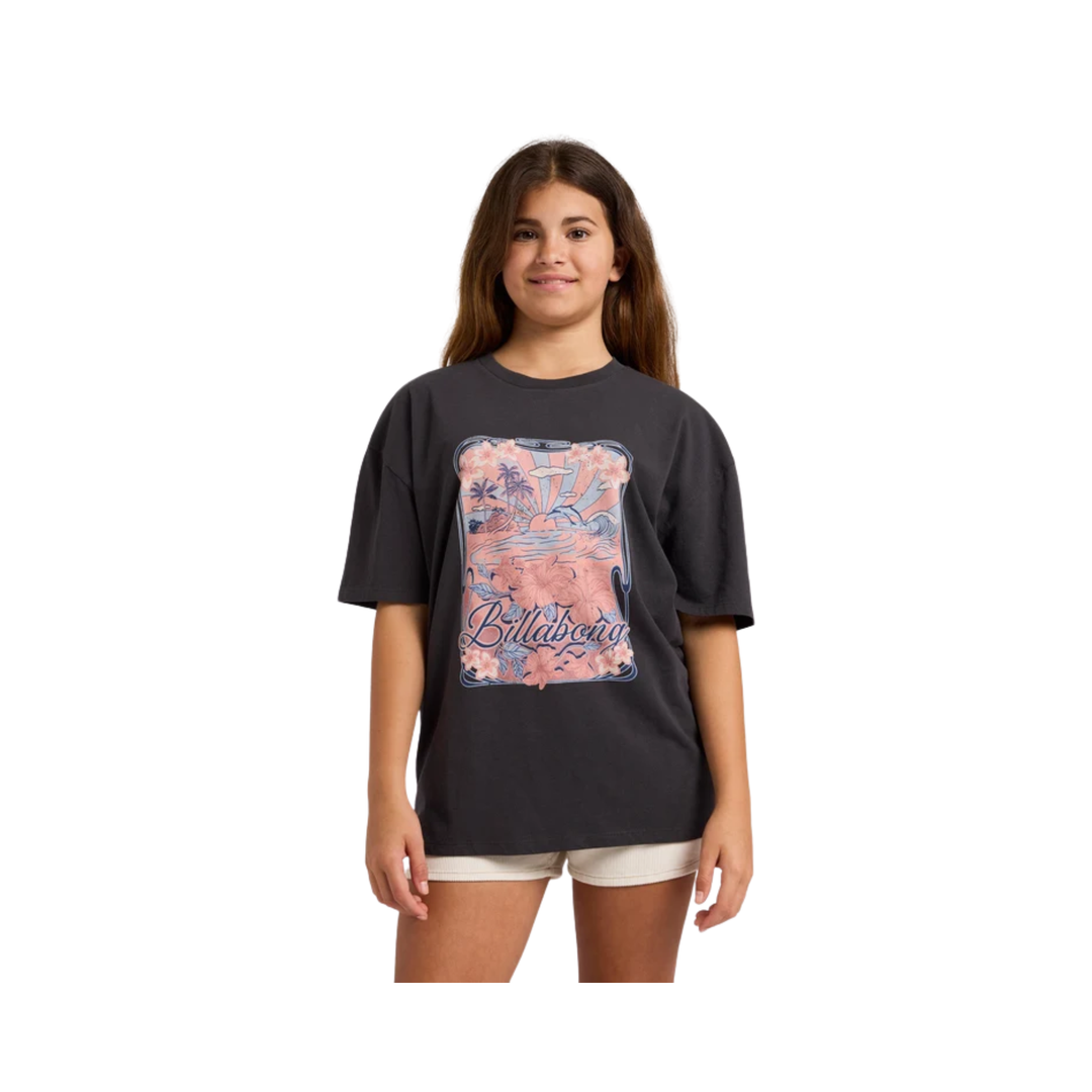 Billabong Girls Hazy Dayz Tee Shirt