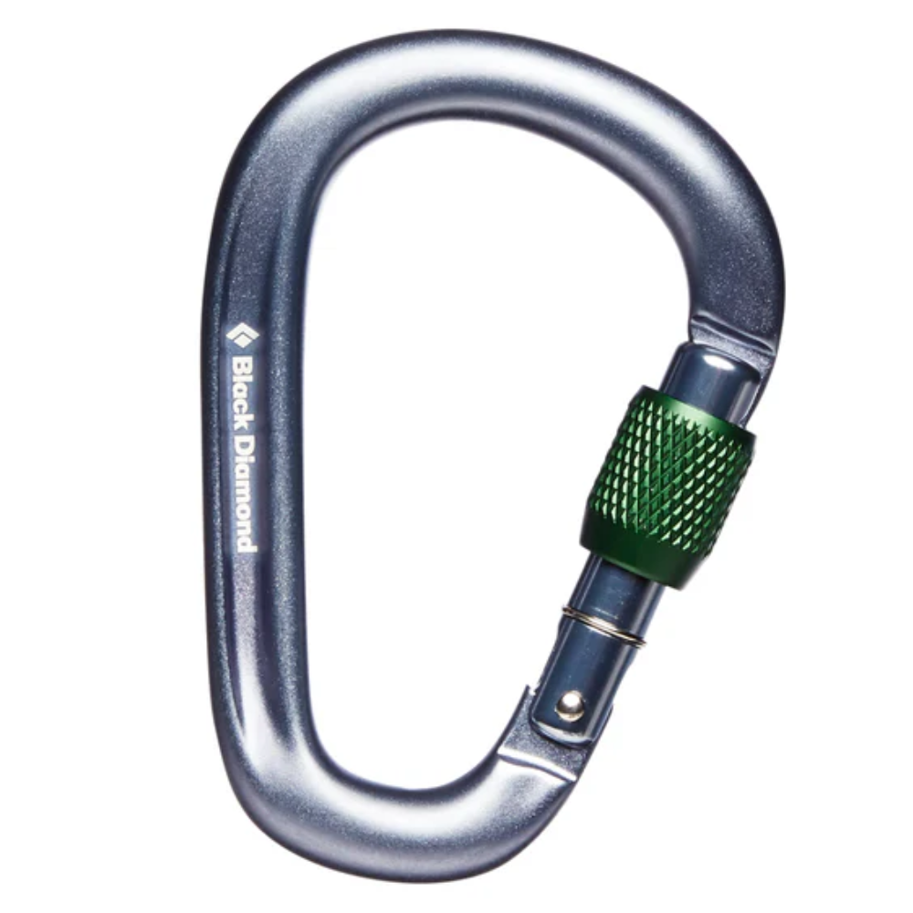Black Diamond Pear Lock Screwgate Carabiner
