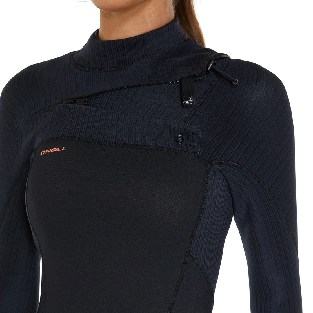 O'Neill Women's Hyperfreak 3/2mm+ Steamer Chest Zip Wetsuit