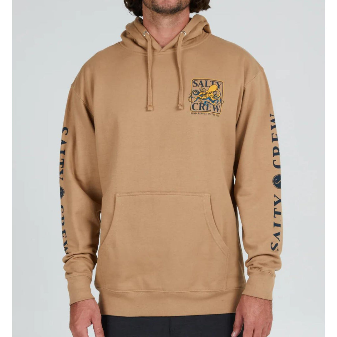 Tan Salty crew hoody 
