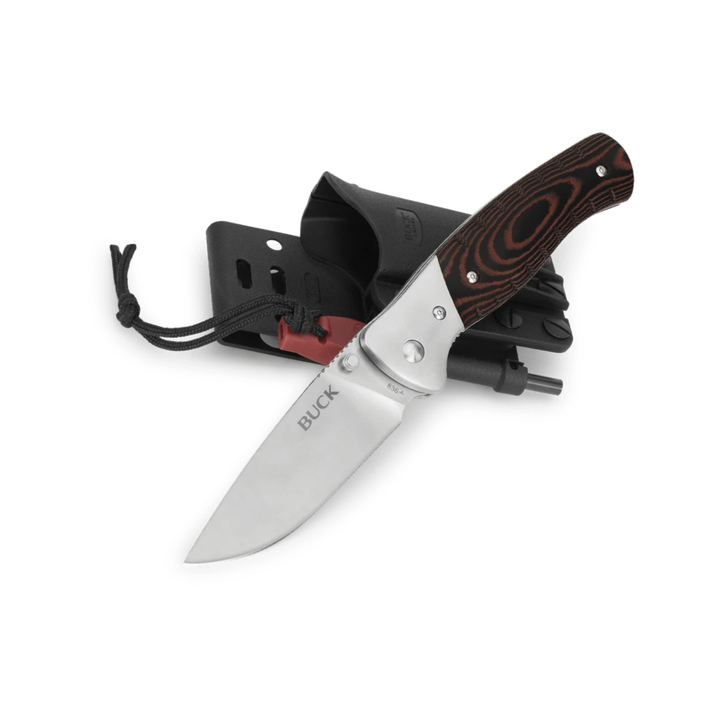 Buck 836 Selkirk Folding Knife With Fire Starter