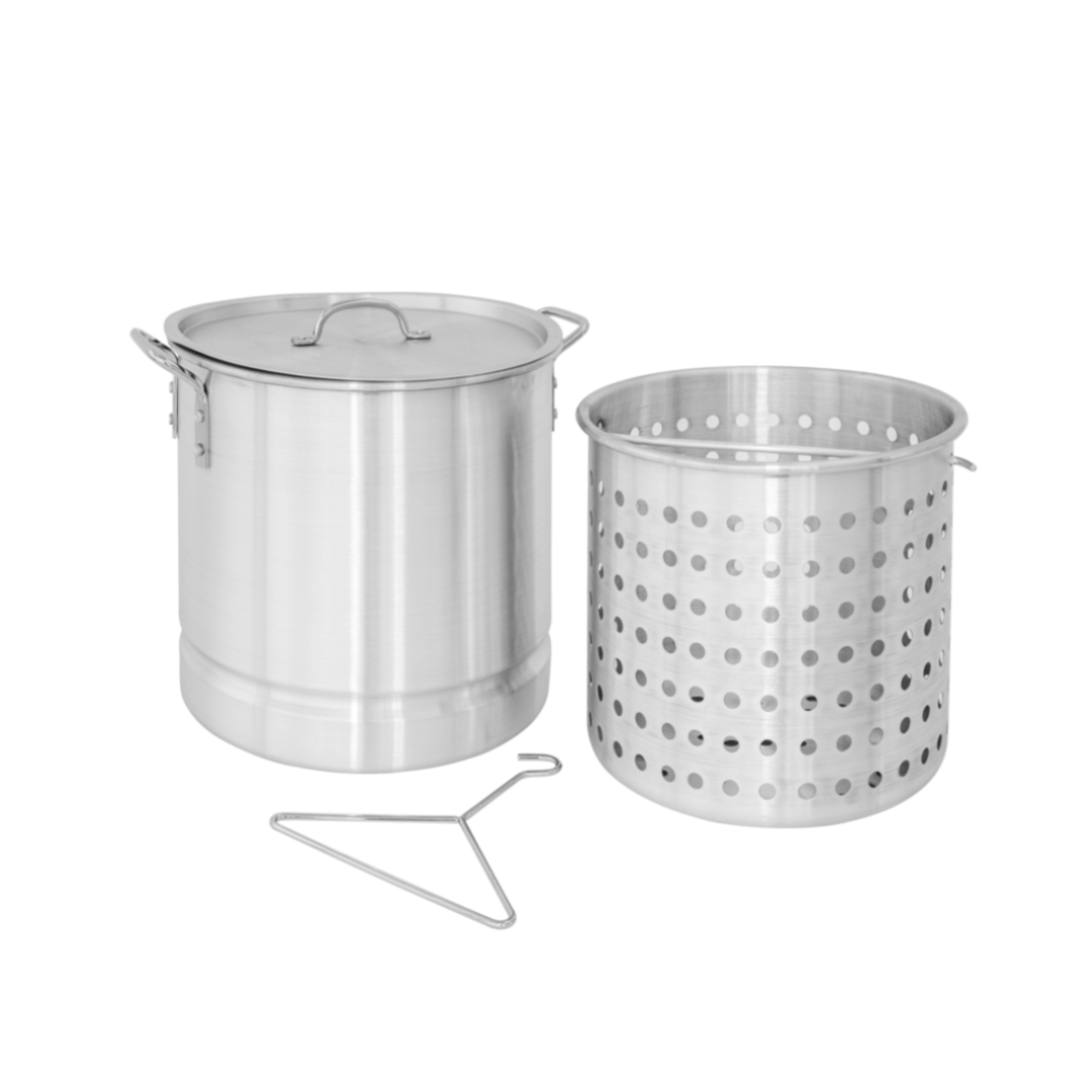 Campfire Stockpot And Deep Basket Set