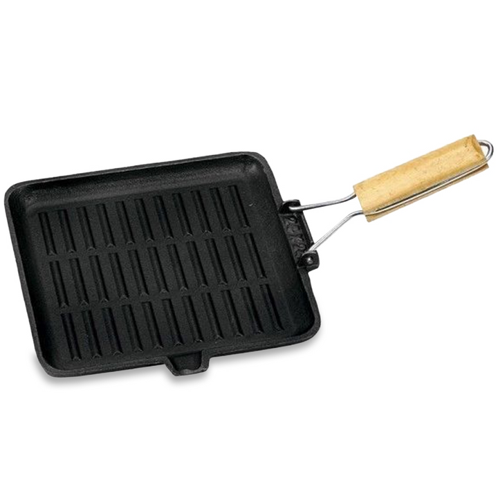 Campfire Cast Iron Square Frypan