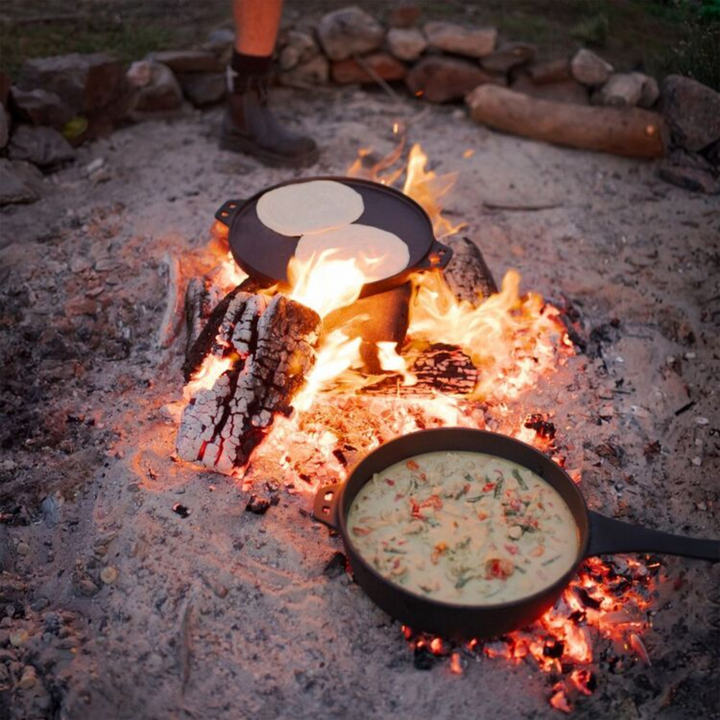 Campfire Cast Iron Camp Oven 5-in-1
