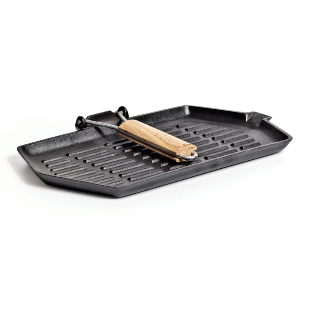 Campfire Rectangle Frying Pan Folding Handle