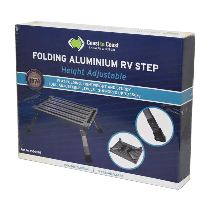 Coast-to-Coast-Folding-Aluminium-Rv-Step-Height-Adjustable-150Kg-Rated-Box