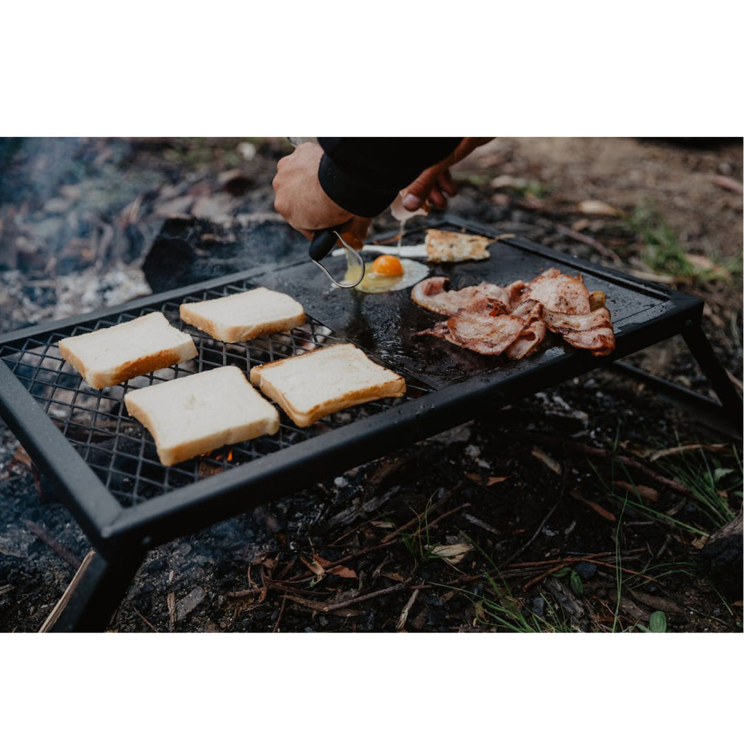 Coleman Grill Over Fire Half Grill Half Griddle