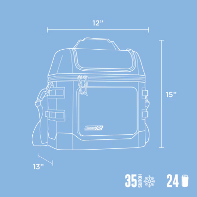 Coleman Pro 24 Can Soft Cooler