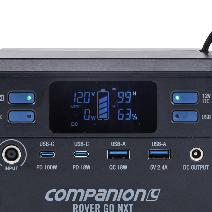 Companion Rover Go NXT Lithium 128WH Power Station