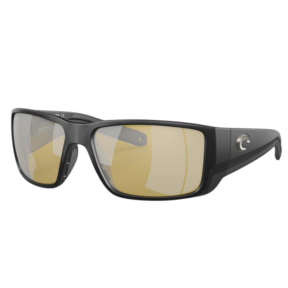 Costa-Blackfin-Pro-Polorised-Glass-Sunglasses-Matte-Black-Frame-Sunrise-Silver-Mirror