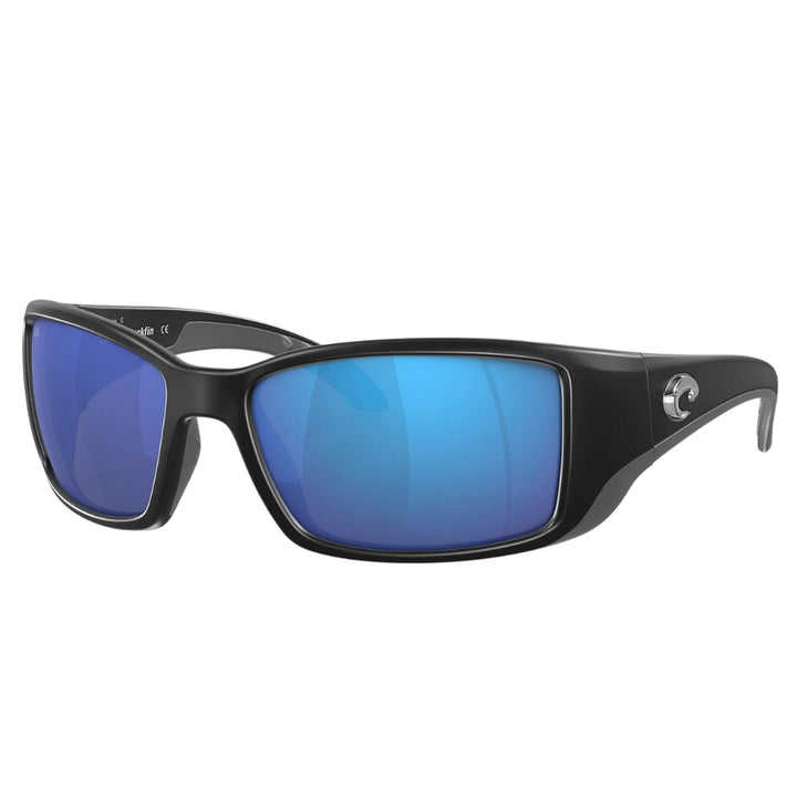 Costa-BlackfinPolarised-Glass-Sunglasses-Matte-Black-Frame-Blue-Mirror