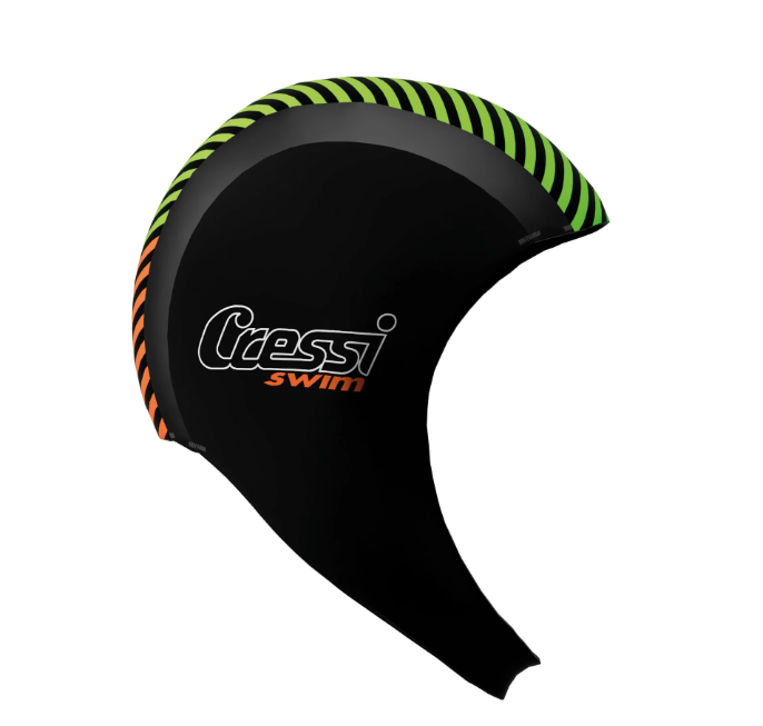 Cressi 2mm High Visibility Neoprene Swim Hood