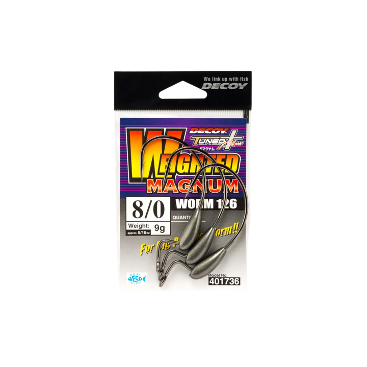 Decoy Worm 126 Weighted Magnum Worm Hook