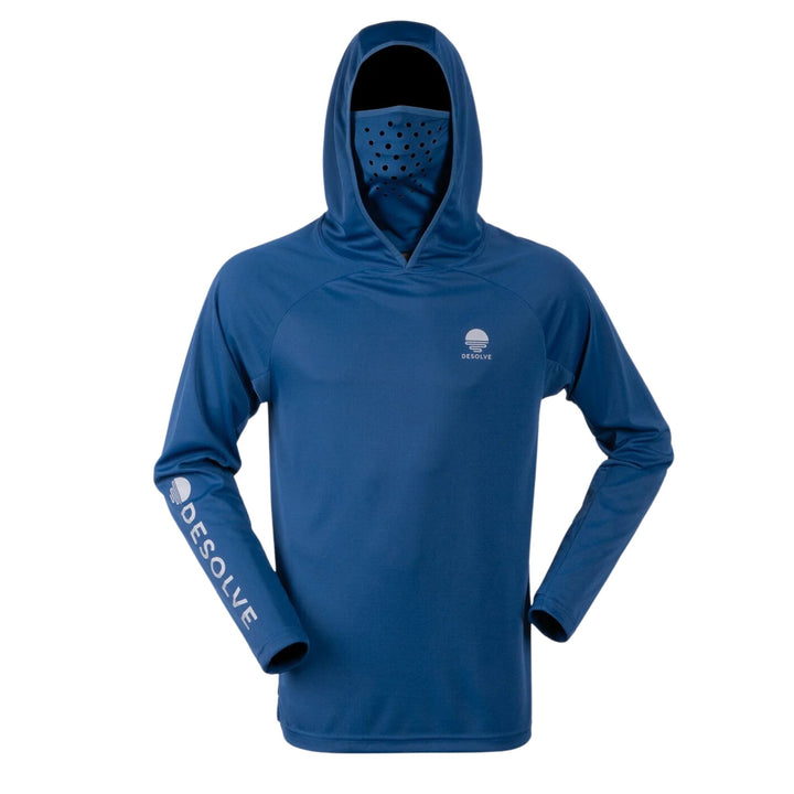 Desolve Helios Hooded Fishing Shirt Bluefin