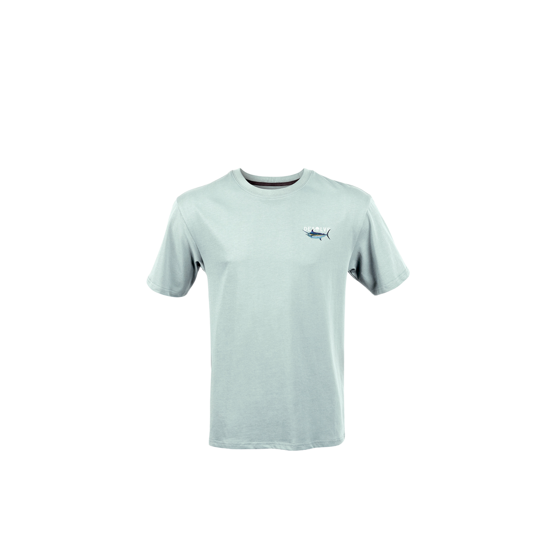 Desolve Born to Battle Tee Blue Marlin