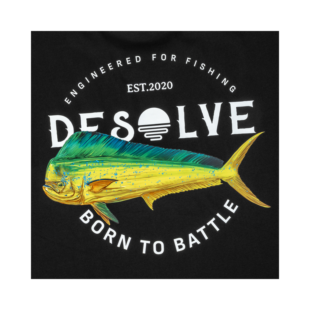 Desolve Born to Battle Tee Mahi Mahi