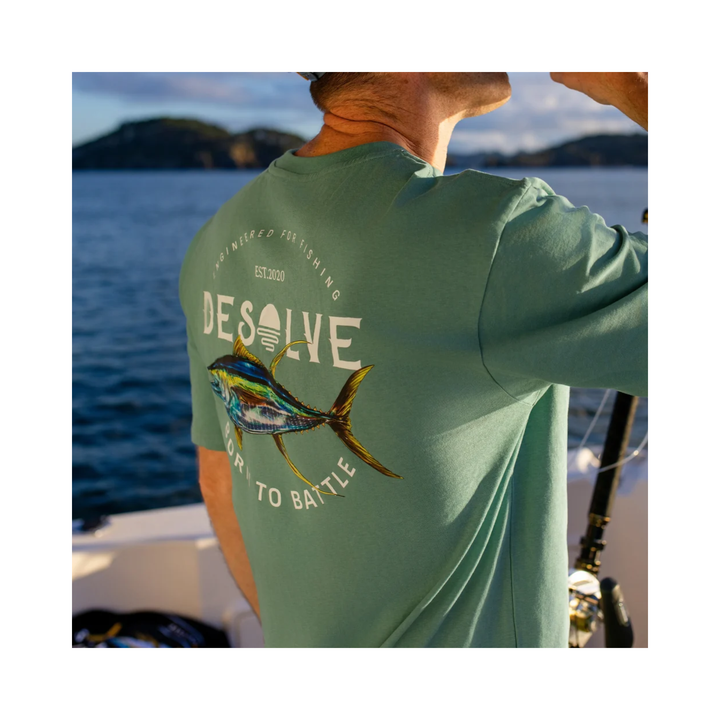 Desolve Born to Battle Tee Yellowfin