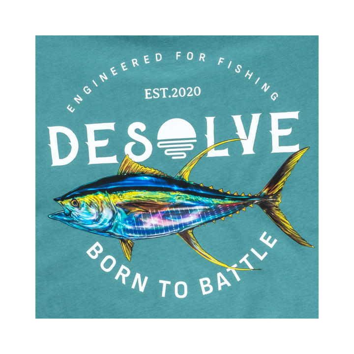 Desolve Born to Battle Tee Yellowfin