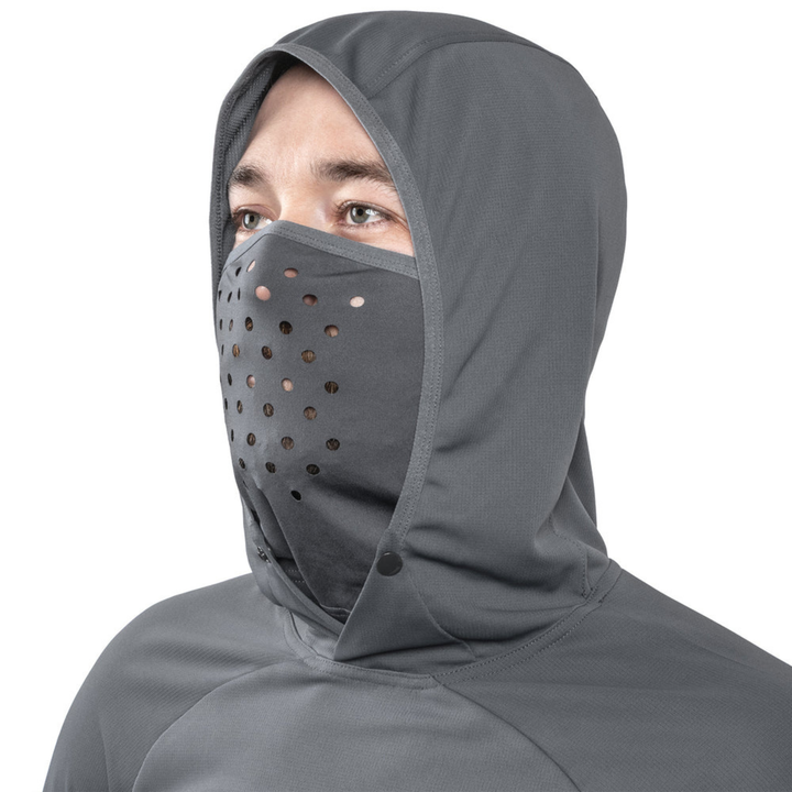 Desolve Helios Hooded Fishing Shirt Kingfish