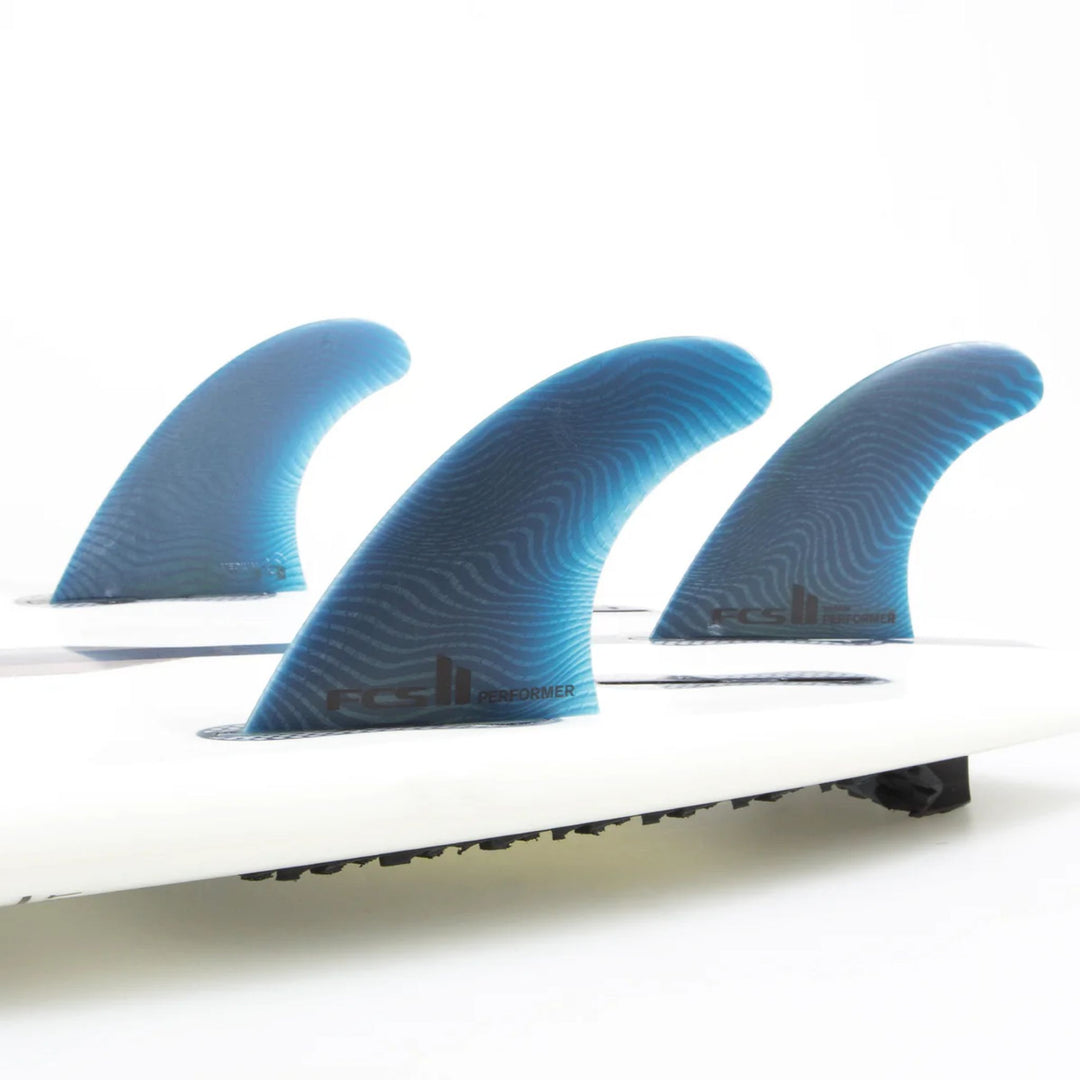 FCS ll Performer Neo Glass Tri Fin Set Surfboard Fins