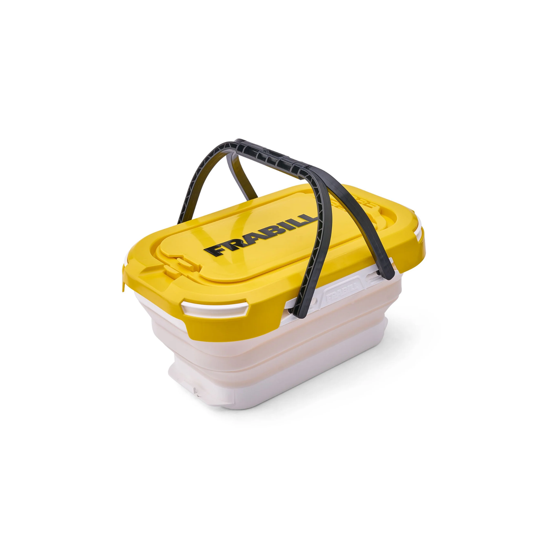 Frabill Collapsible Bait Bucket with Aerator