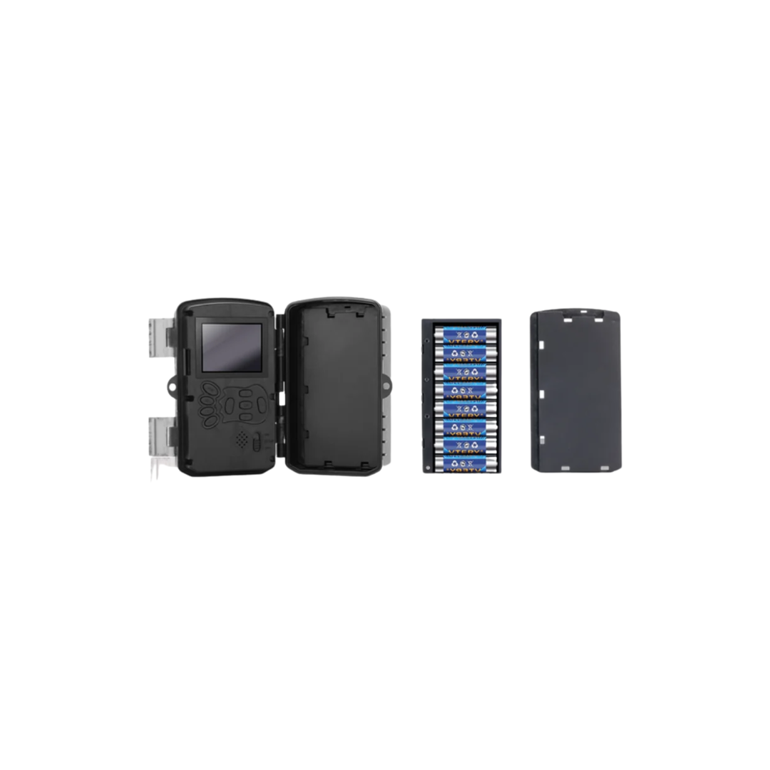 Gerber Security Camera Trail Camera 4K Stealth Black No Glow IR