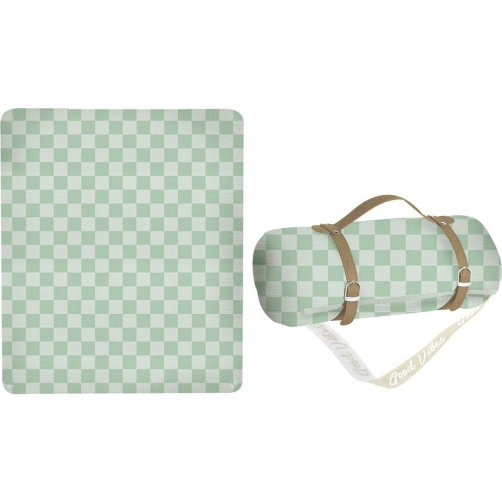 Good Vibes Picnic Blanket Fleece 200x150cm