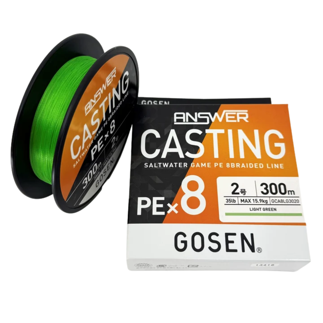 Gosen Answer Casting PEx8 Braid